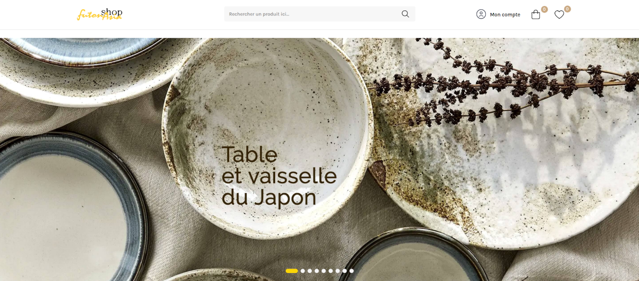 Illustration du projet Site e-commerce pour Futon Shop