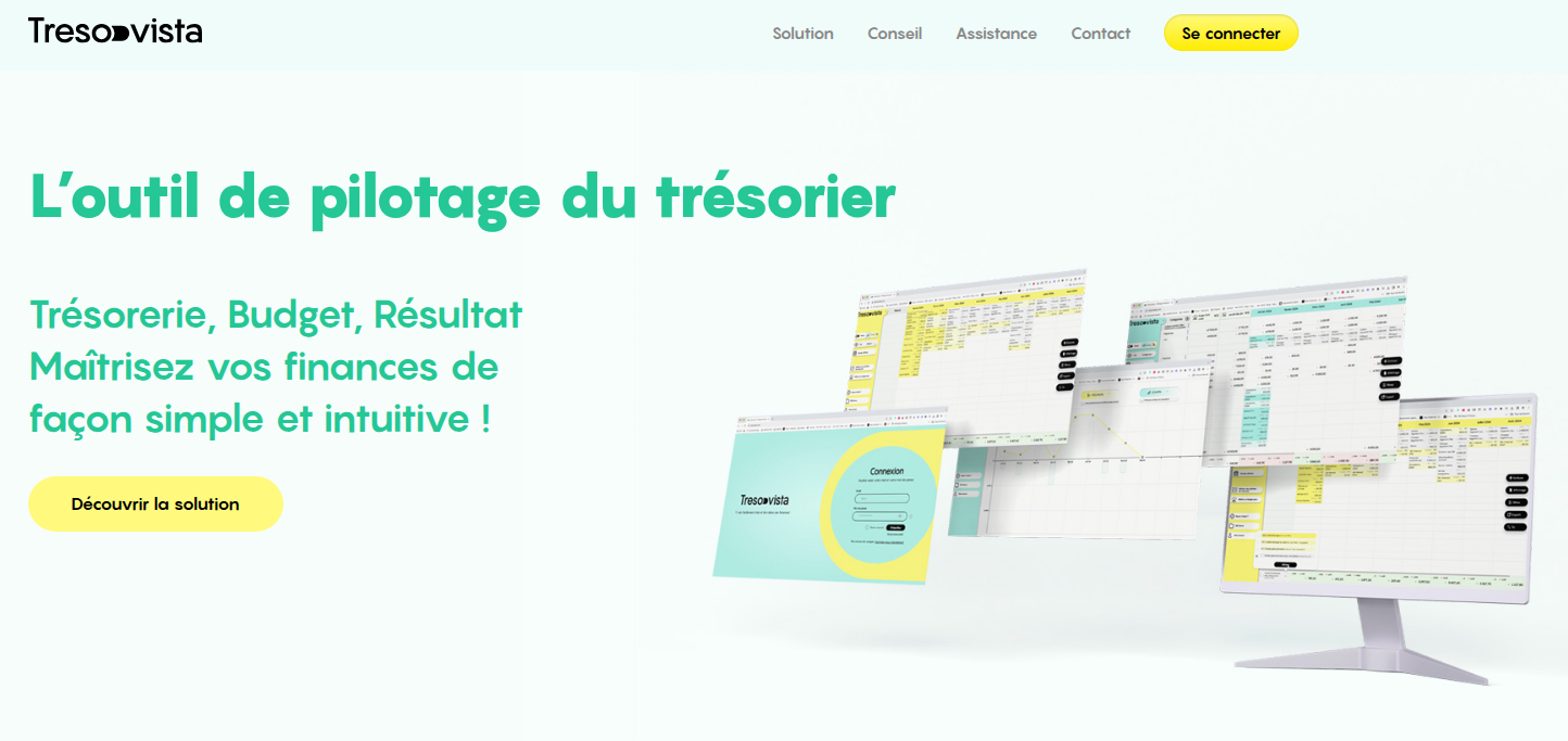 Illustration du projet L’outil de pilotage du trésorier