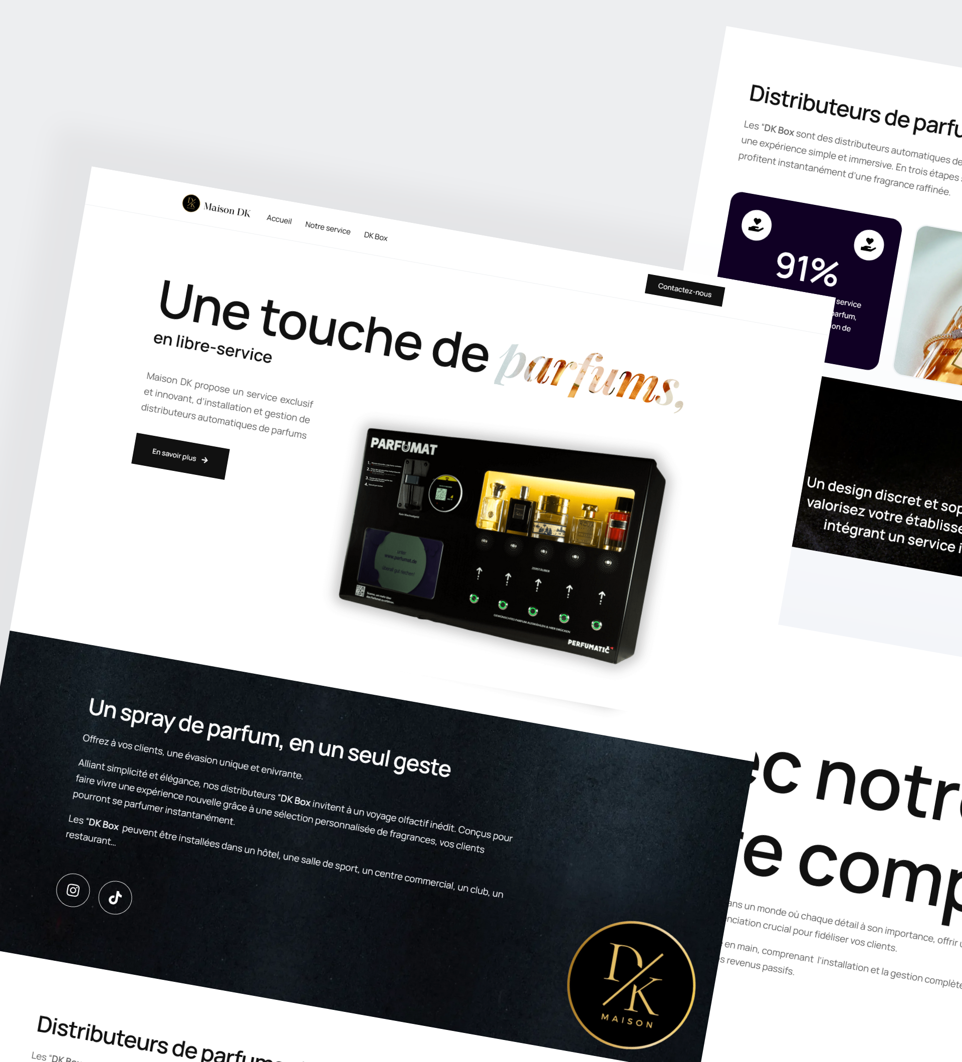 Illustration du projet Création site internet Wordpress