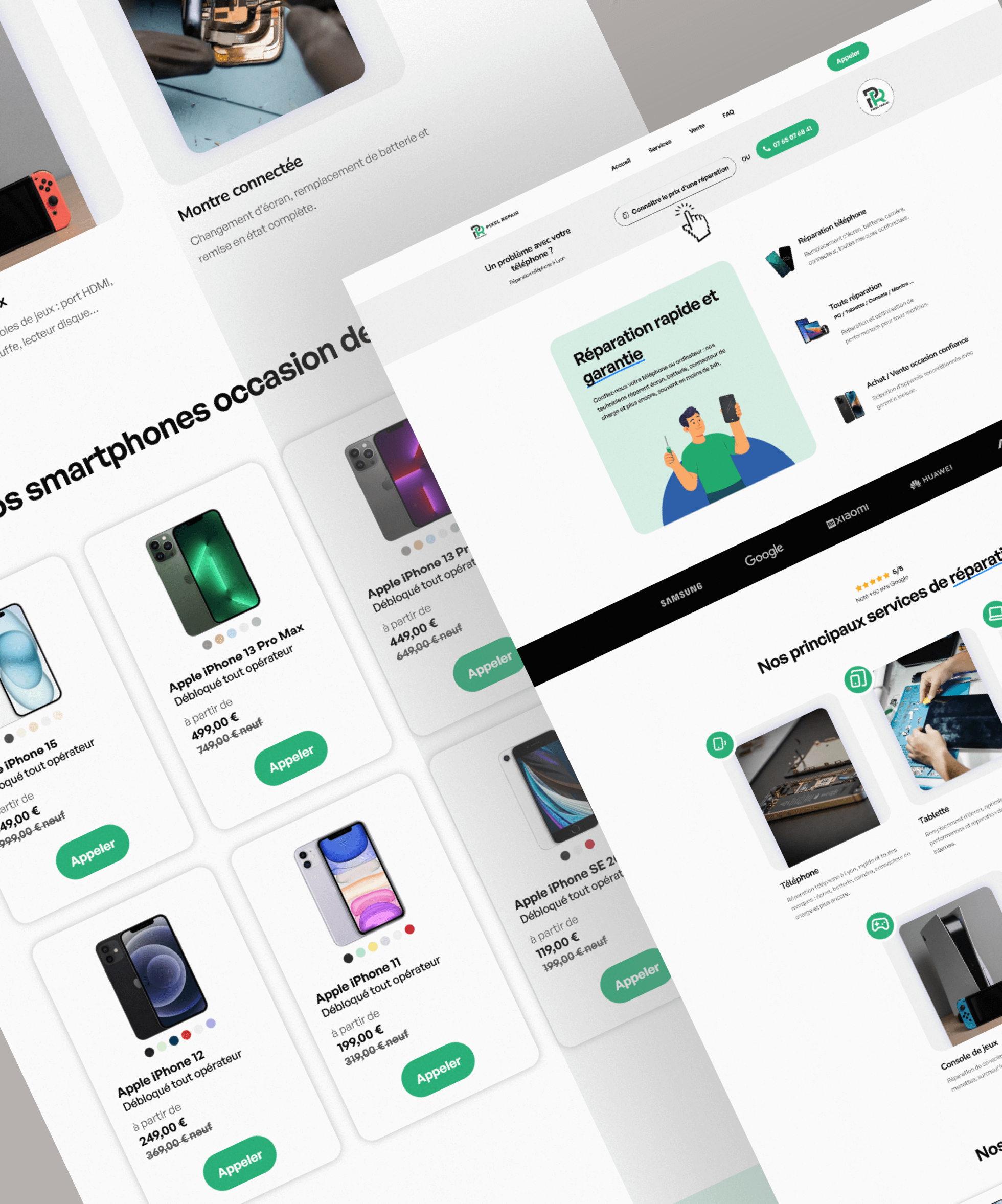 Illustration du projet Création de site internet Wordpress