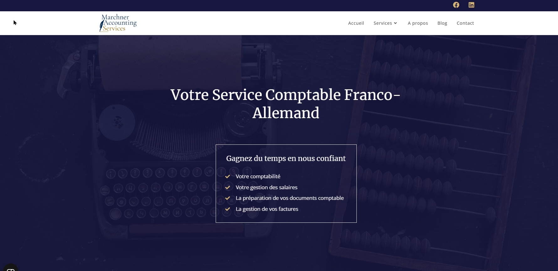 Illustration du projet Services comptables franco-allemands pour particuliers, entrepreneurs et entreprises