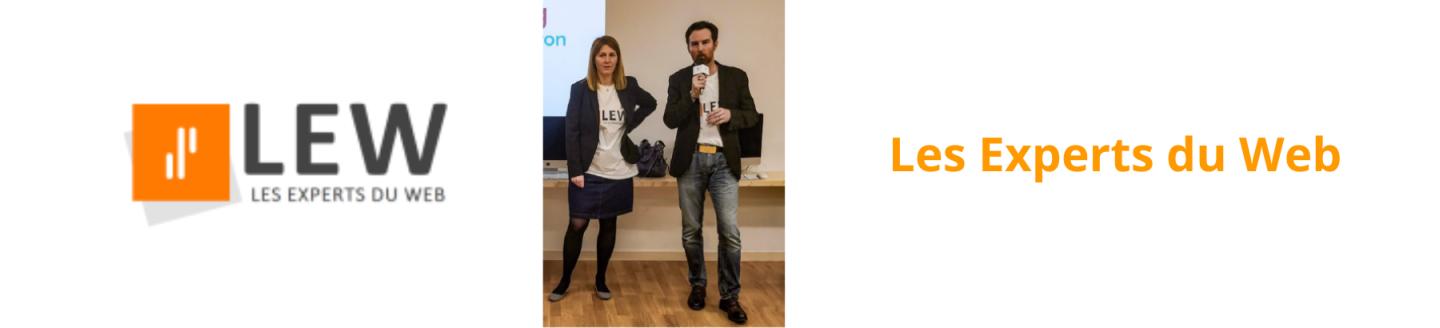 Couverture de l'agence Les Experts du Web (LEW)