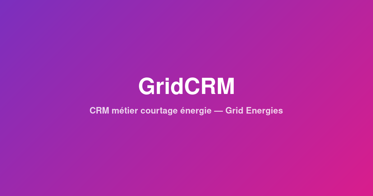 GridCRM