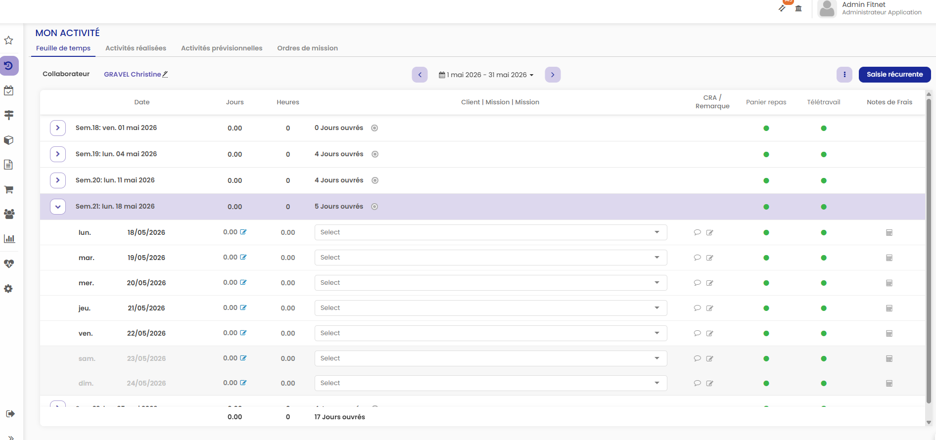 Fitnet Manager