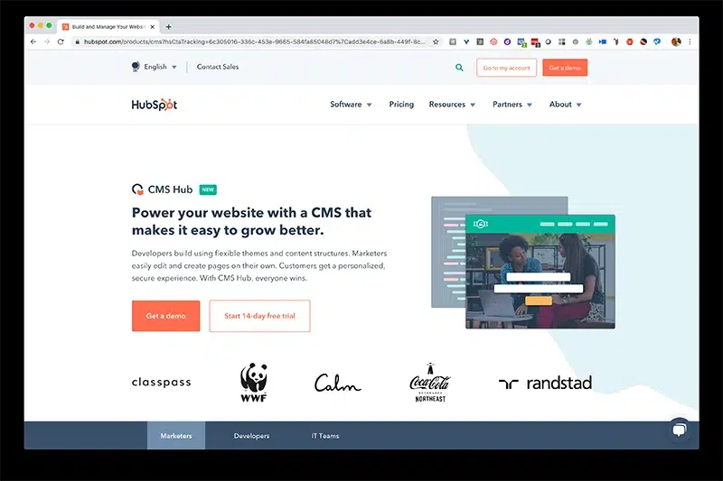 HubSpot CMS