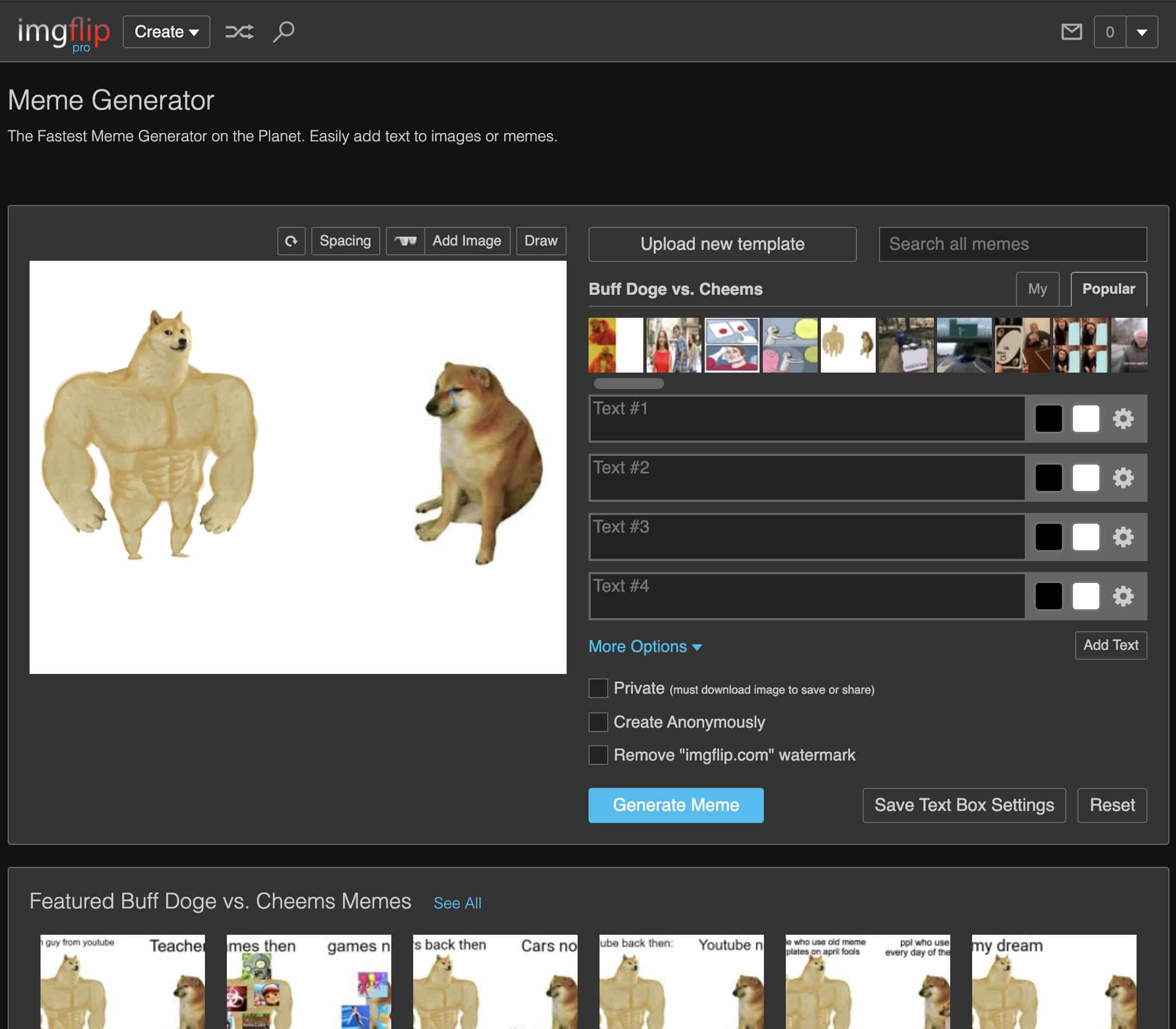 Imgflip Meme Generator