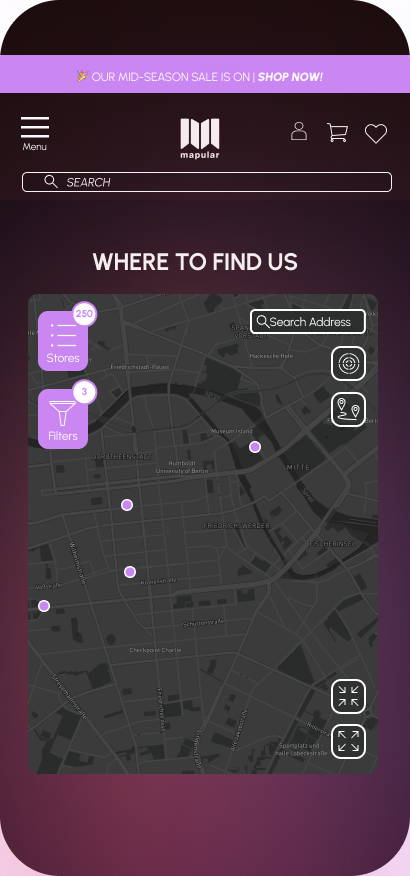 Mapular Store Locator