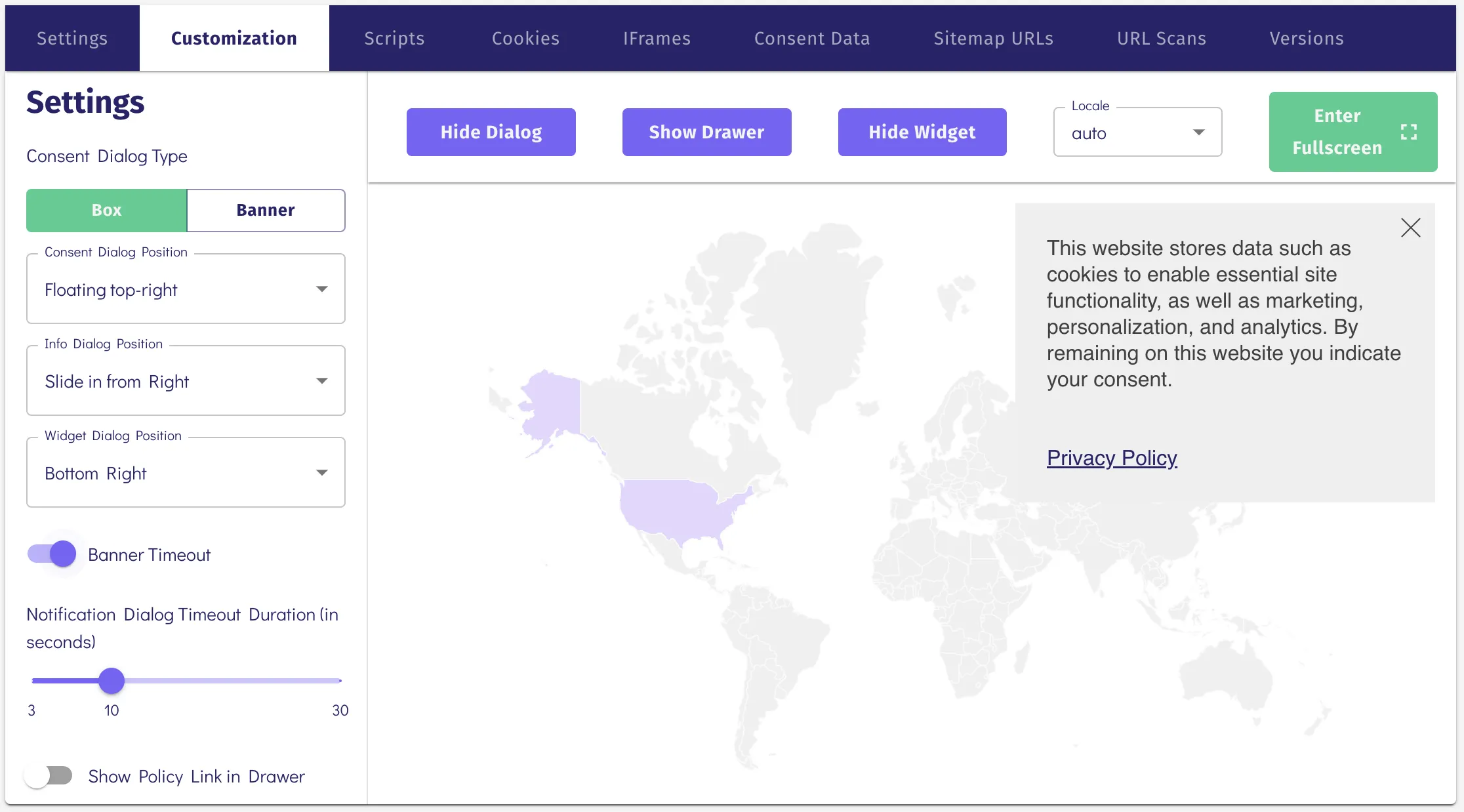 Osano Consent Manager