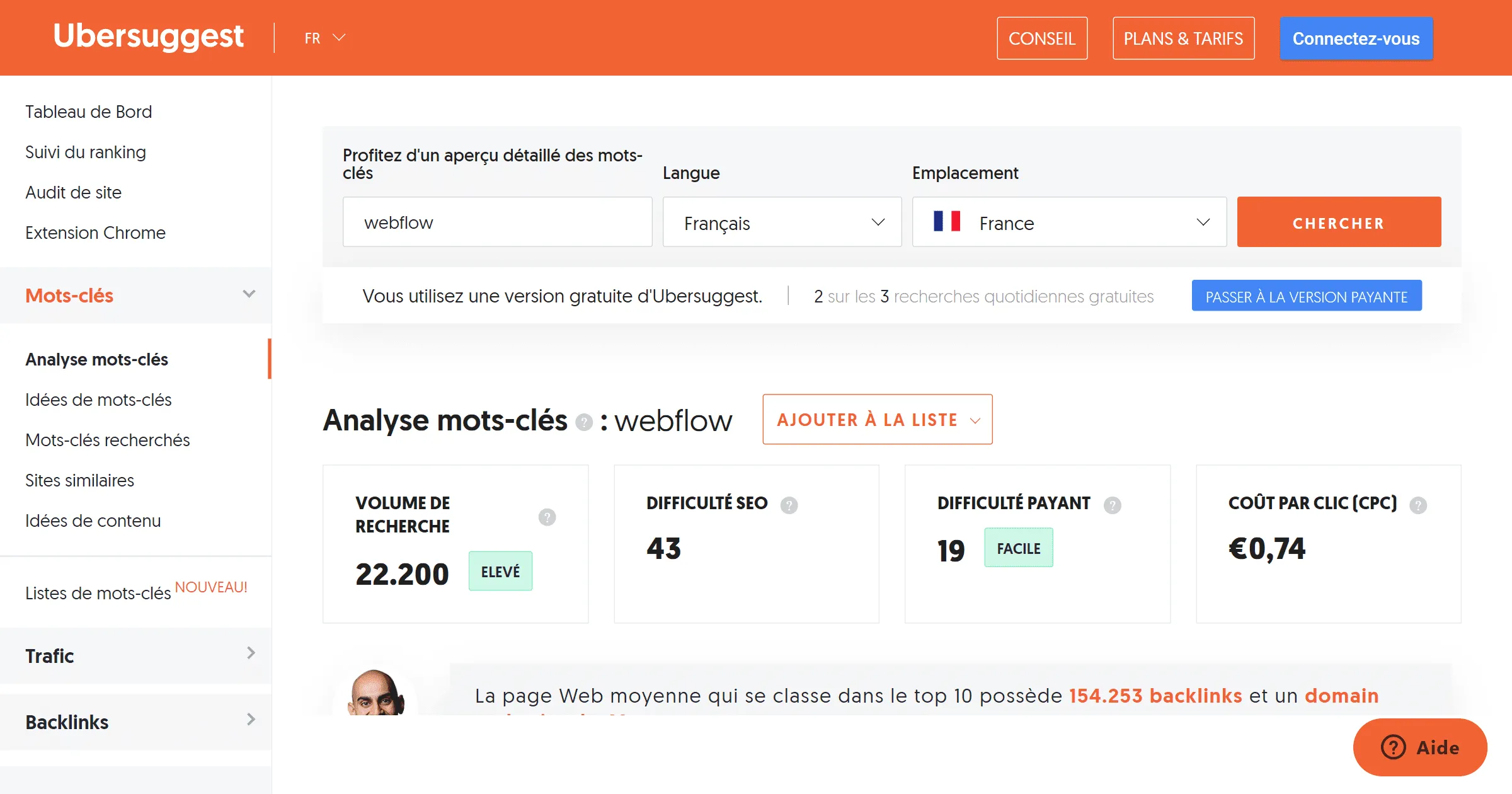 Ubersuggest (de Neil Patel)
