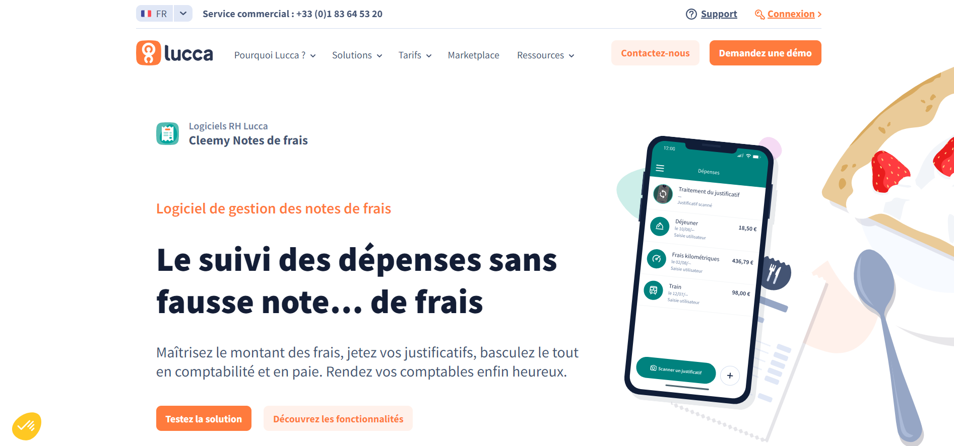 Cleemy Notes de frais